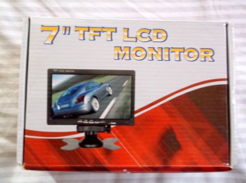 New! 7&#034; tft lcd color monitor high resolution display for vcd/dvd/gps/camera