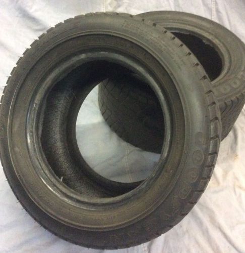 2 used goodyear double eagle golf cart tires 205/50-10 205 50 10