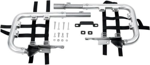 Dg performance 602-2110 fat series 1 1/2" alloy nerf bar blk net trx250ex 01-10