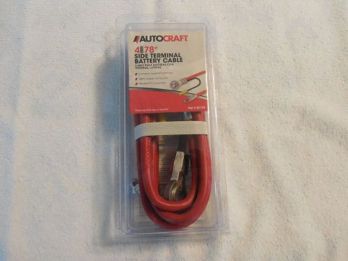 Autocraft 78"-4 ga positive battery cable for side post