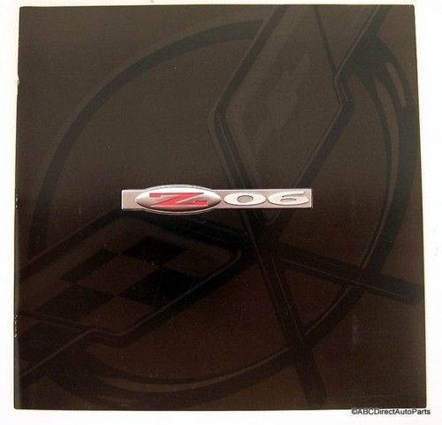 2001 corvette z06 chevrolet dealer brochure free shipping