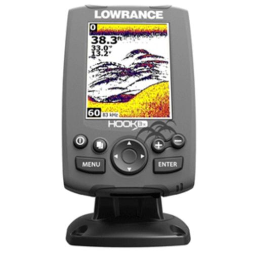 Lowrance HOOK-3x Fishfinder w/83/200 Transom Mount Transducer, US $122.65, image 1