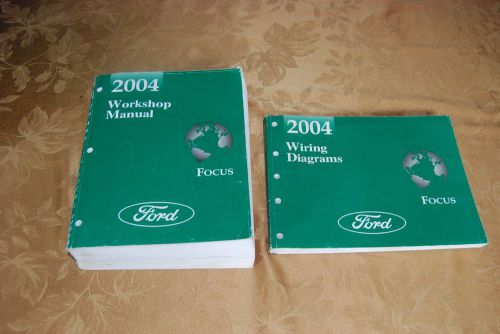2004 ford focus factory shop manual and wiring diagrams