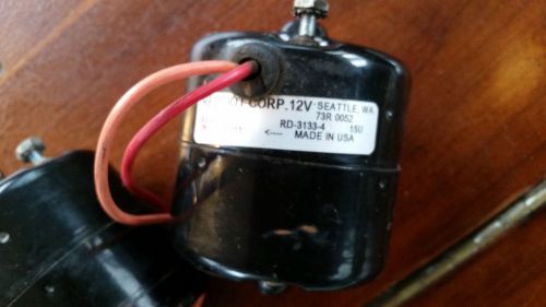 Blower motor red dot oem# 73r-0052 rd3133-4 used, works, 12 volt