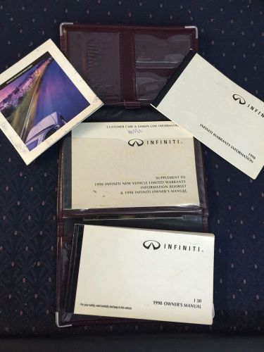 1998 infiniti i30 owners manual