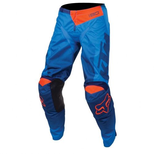 Ktm fox racing 180 men&#039;s motocross pants orange/blue new 32