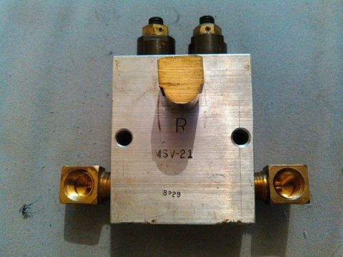 Msv-21 hynautic teleflex seastar solutions relief valve with lots of extras used