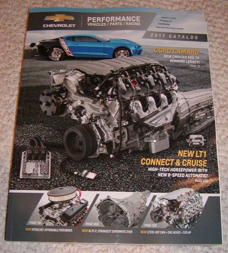 2017 chevrolet performance parts catalog + 2017 new perf parts brochure