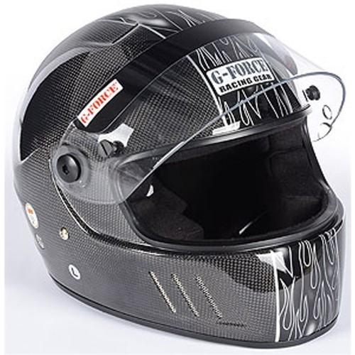 New G-FORCE SA2010 CFG Full Face Racing Helmet Size Medium, Black Carbon Fiber, US $349.99, image 4