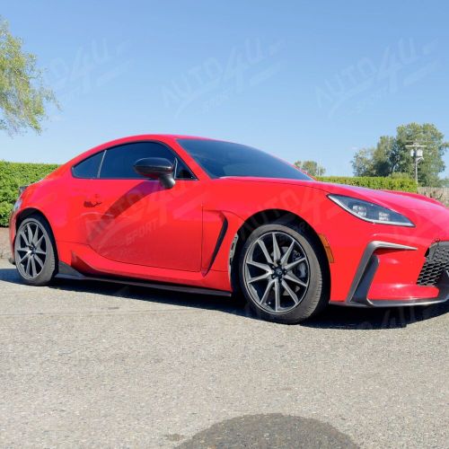 Fit Toyota GR86 Subaru BRZ 2022-2025 Primer Black PU Side Body Skirt, US $198.69, image 12