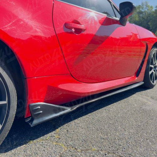 Fit Toyota GR86 Subaru BRZ 2022-2025 Primer Black PU Side Body Skirt, US $198.69, image 14