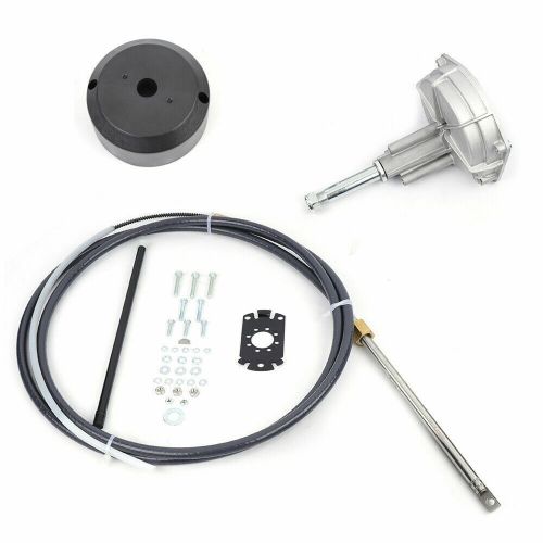 Boat Rotary Steering System Outboard Kit 12 Feet Marine With 12" Steering Cable, US $126.62, image 15