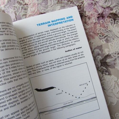 Vintage Collins WXR-700C Weather Radar System for United Airlines Pilot's Guide, US $19.00, image 5