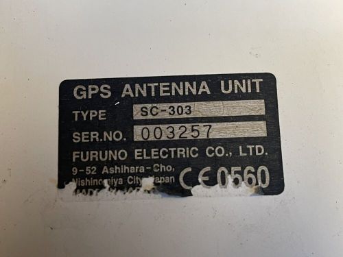 Furuno SC-303 GPS Antenna, US $375.00, image 4