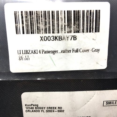 LI LIBZAKI Waterproof Golf Cart Cover, Heavy Duty Marine Grade Fabric ~ Grey, US $62.98, image 4