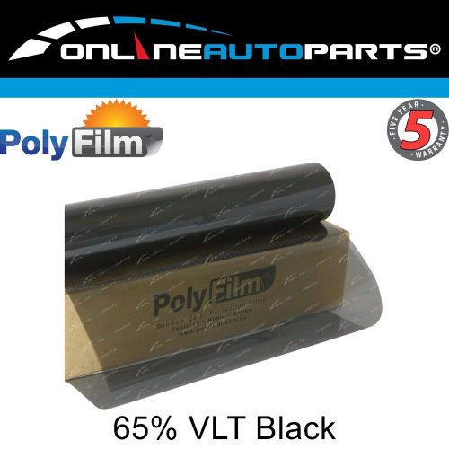 Window tint film 65% charcoal 100cm x 30m car auto home office - bulk roll