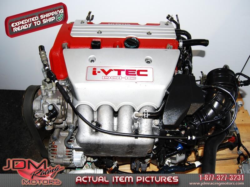 Honda/acura k20a red engine 2002-2006 - y2m3 lsd trans & ecu included