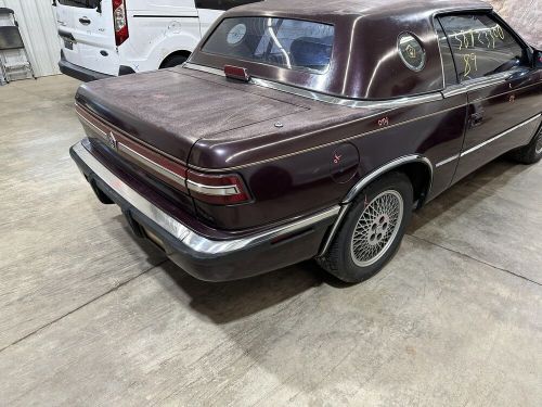 89-91 CHRYSLER TC REAR HATCH TRUNK DECKLID LIFT GATE ROYAL CABERNET PAINT FM8, US $300.00, image 6