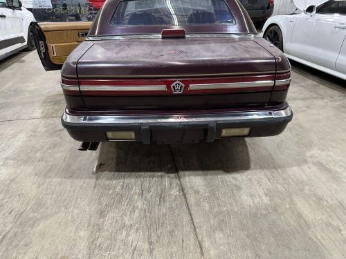 89-91 CHRYSLER TC REAR HATCH TRUNK DECKLID LIFT GATE ROYAL CABERNET PAINT FM8, US $300.00, image 8