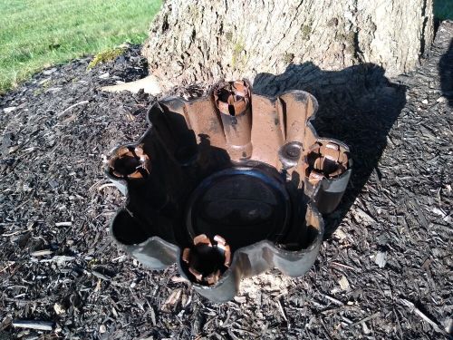 One (1) 1999-2005 16" Ford F250 F350 Black Center Cap F81-1A096-EA FA, US $14.99, image 2