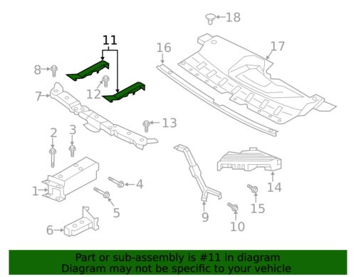 Genuine Infiniti Support Brace 62290-5NA0A, US $65.58, image 3