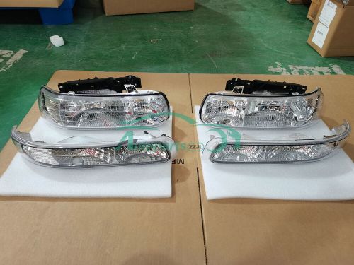 For 1999-2002 Chevy Silverado 1500 2500 3500 Headlight Bumper Light Assembly GA, US $49.00, image 14