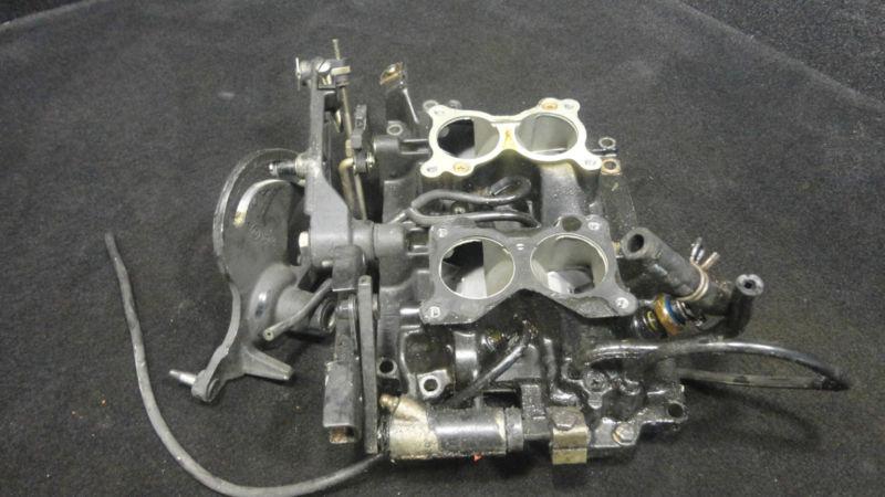 Intake manifold w/ 4 leaf plates #397075 johnson/evinrude 1986-1998 90-115 (586)