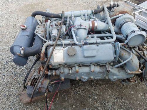 PAIR Detroit Diesel 8.2L Marine Diesel Engine 250 HP Runs Great Engine Only, US $4,500.00, image 3