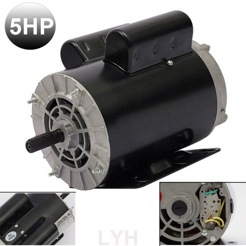 5 HP SPL 3450 RPM Air Compressor 60Hz Electric Motor 208-230V 56Frame 5/8" Shaft, US $143.50, image 6