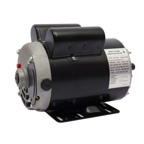 5 HP SPL 3450 RPM Air Compressor 60Hz Electric Motor 208-230V 56Frame 5/8" Shaft, US $143.50, image 7
