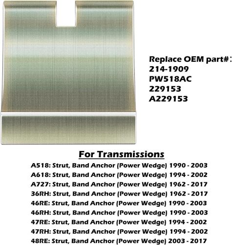 PW518AC Billet Band Anchor for 48RE A518/618/727 46RE 46RH 47RE Transmission, US $18.50, image 7