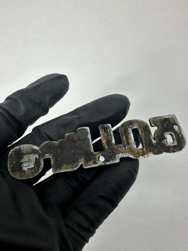 OEM 1979-1993 GM 5.0L Mustang Fender Emblem - Chrome Finish, US $21.99, image 5