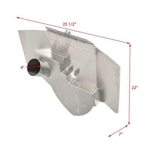 SILENT STINGER WAKE PLATE W/ EXHAUST TRIM TAB STAINLESS STEEL BOAT MARINE BOAT, US $649.95, image 8