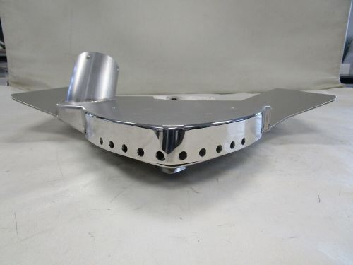 SILENT STINGER WAKE PLATE W/ EXHAUST TRIM TAB STAINLESS STEEL BOAT MARINE BOAT, US $649.95, image 10