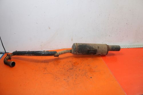1987 HONDA TRX 125 EXHAUST PIPE MUFFLER SLIP ON CAN SILENCER 18300-HC3-000, US $89.95, image 3