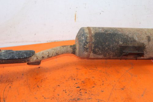 1987 HONDA TRX 125 EXHAUST PIPE MUFFLER SLIP ON CAN SILENCER 18300-HC3-000, US $89.95, image 5
