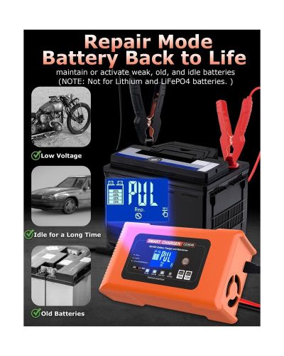 15 AMP 48 Volt Golf Cart Battery Charger for Club Car-3-Pin Round Plug, 48V L..., US $188.75, image 6