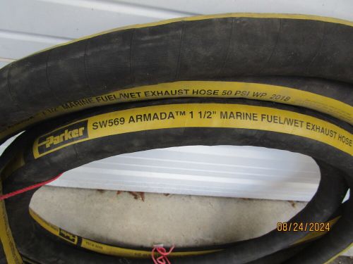 32' 8" Parker SW569 Armada 1-1/2" Marine Fuel / Wet Exhaust Hose NOS, US $499.99, image 4