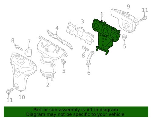 Genuine Kia Mnfd W/Converter 28510-3L290, US $916.32, image 4