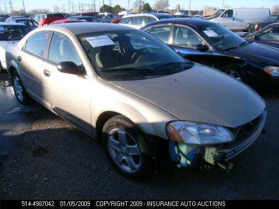 03 04 sebring automatic transmission sdn 6-2.7l