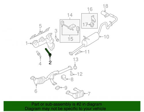 Genuine Ford Manifold Bolt N811573-S431, US $15.69, image 6