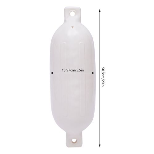 4Pcs Ribbed Marine Boat Fender PVC Bumper Dock Shield Protection 5.5" X 20", US $50.02, image 8