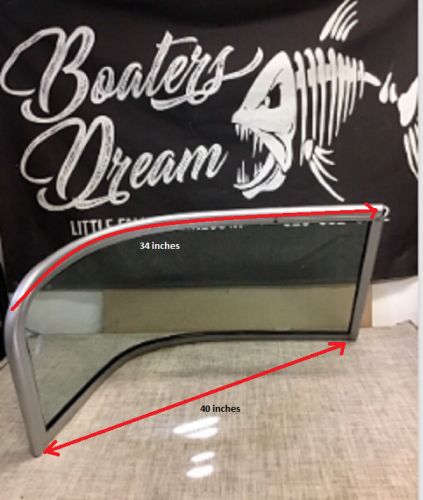 Lund 2017 curved glass fishing boat windshield new Taylor made, US $500.00, image 7