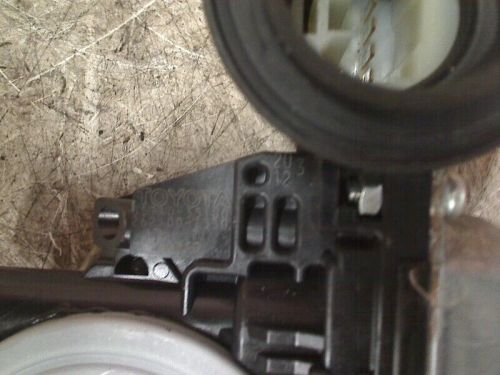 WINDOW REGULATOR ELECTRIC 2007 Toyota Prius (NHW20) RIGHT REAR + ENGINE 8571035180-, US $, image 3