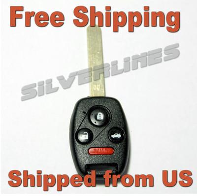 2003 2007 honda accord remote keyless entry fob key remote 4 buttons -  hr4