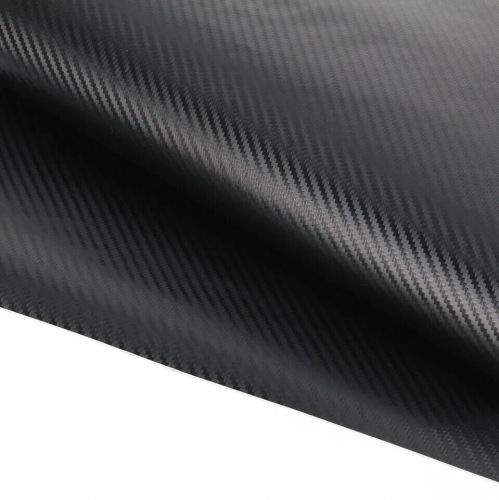 60cm x 2M 3D Matte Black Carbon Fibre Fiber Vinyl Car Wrap Tape Air Release Film, US $, image 4
