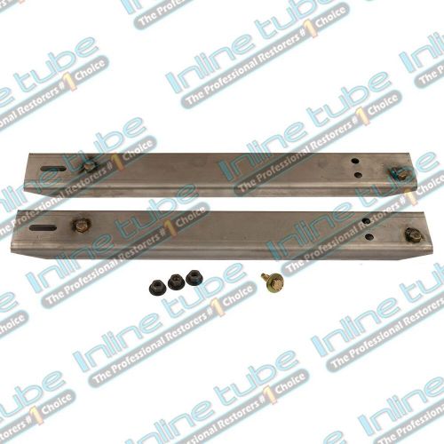 1966-1972 GM A X B Body Interior Bucket Seat Track Extenders Manual Driver Side, US $78.95, image 8