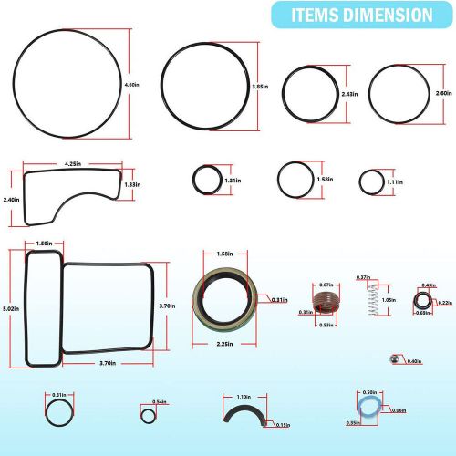 For Mercruiser Bravo Upper Seal Kit 26-16709A2 Bravo I II III Sterndrive 18-2643, US $51.90, image 10