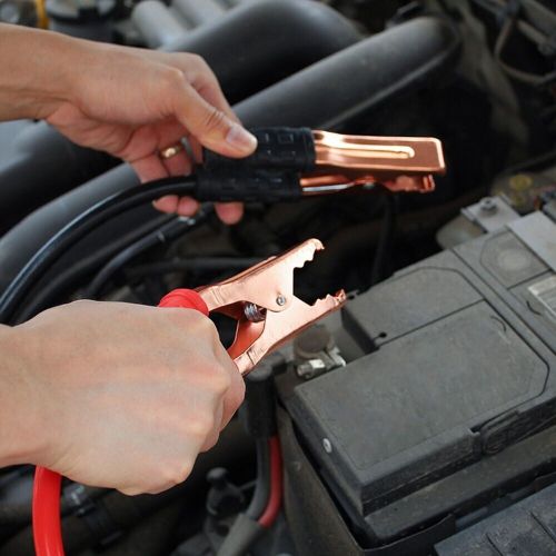 500A 1.8m Car Battery Cable Booster Cable Double-ended With Clamps Clips, US $41.54, image 5