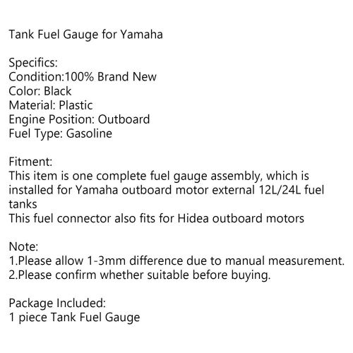 Fuel Tank Gauge Meter Assy Management for Yamaha Outboard Engine Motor 12L 24L S, US $23.63, image 5
